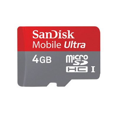 Sandisk Sdsdqy-004g-u46a Microsdhc 4gb Cadaptador